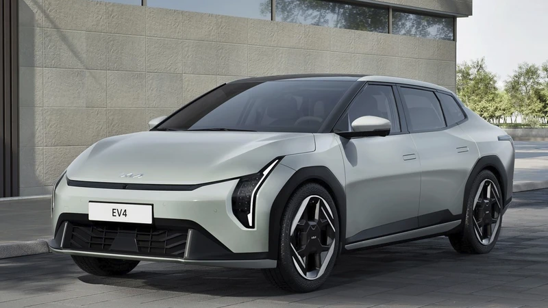 Kia EV4: Primeras imágenes oficiales