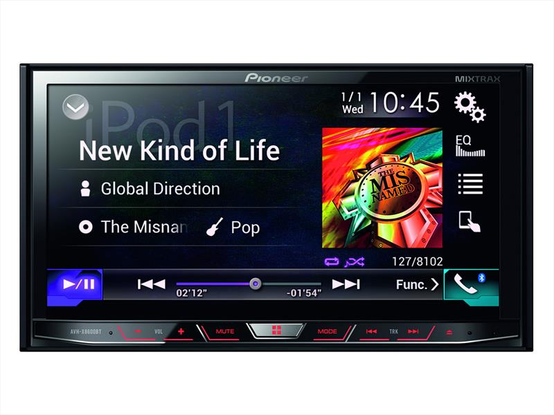 Auto-estéreo Pioneer con Apple CarPlay