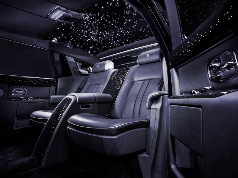 Luces de techo Starlight de Rolls-Royce