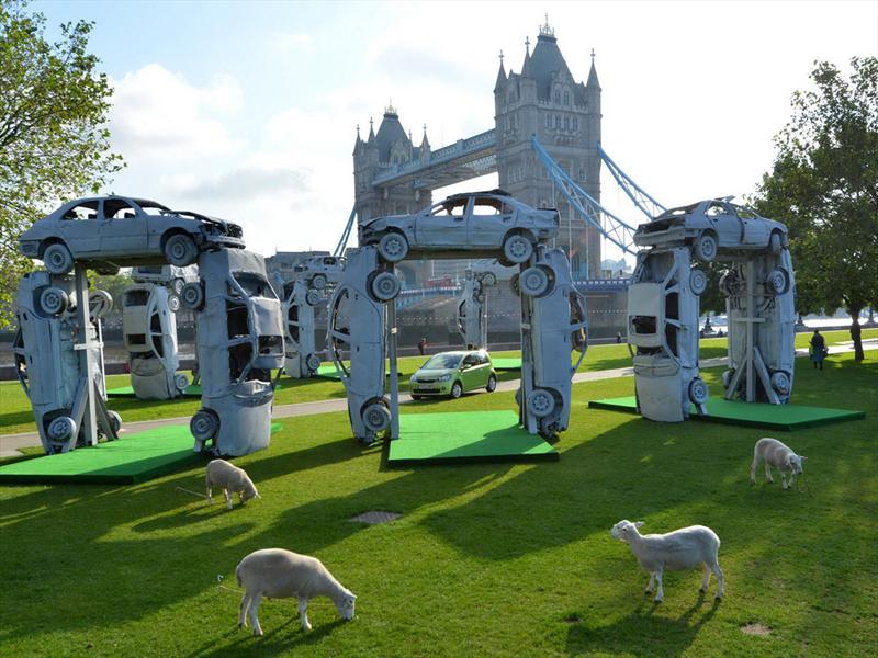 Skoda Citigo celebra lanzamiento en Londres