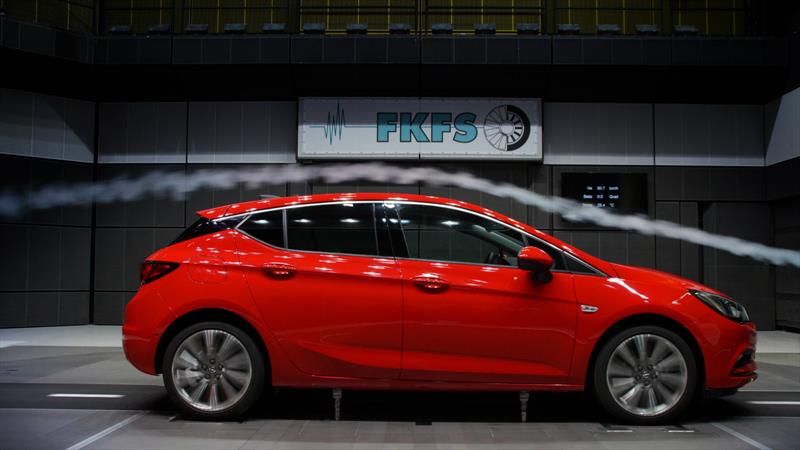 Opel Astra en Frankfurt