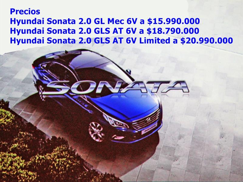 Hyundai Sonata 2015 Estreno oficial en Chile