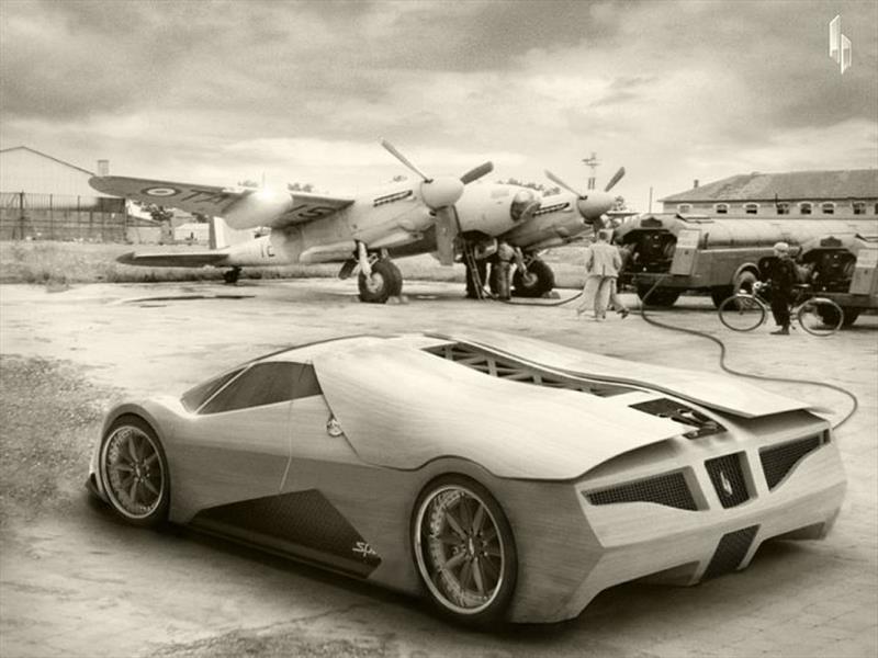 Splinter, el súper auto hecho de madera