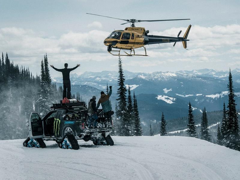 Ken Block y su Ford F-150 RaptorTrax