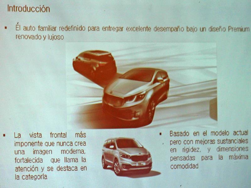 Nuevo Kia Grand Carnival 2015 Lanzamiento en Chile
