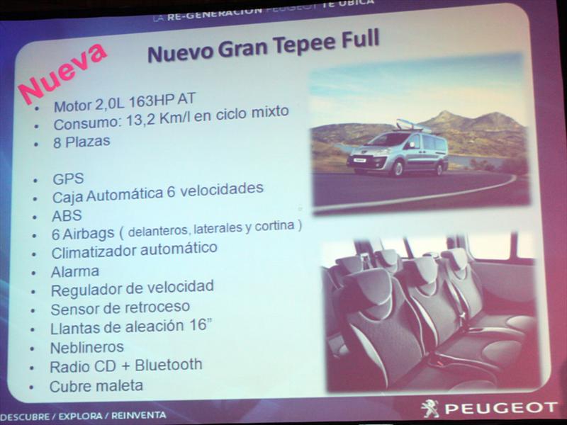 Peugeot Chile Lanzamiento gama GPS 2013