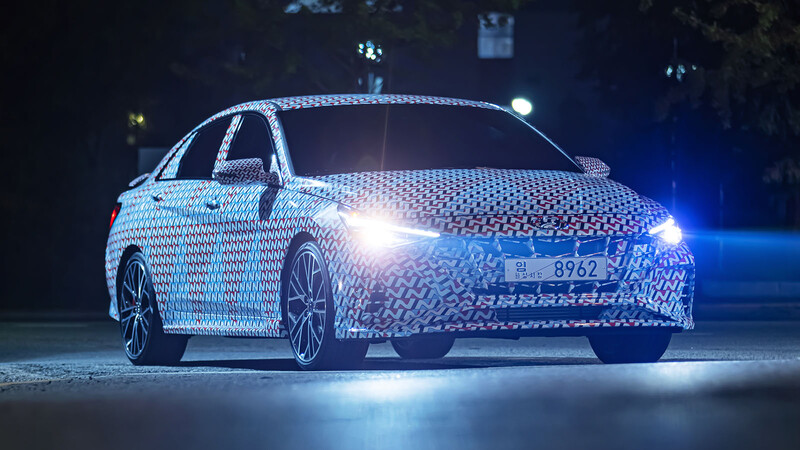 Hyundai Elantra N 2022 - Teasers
