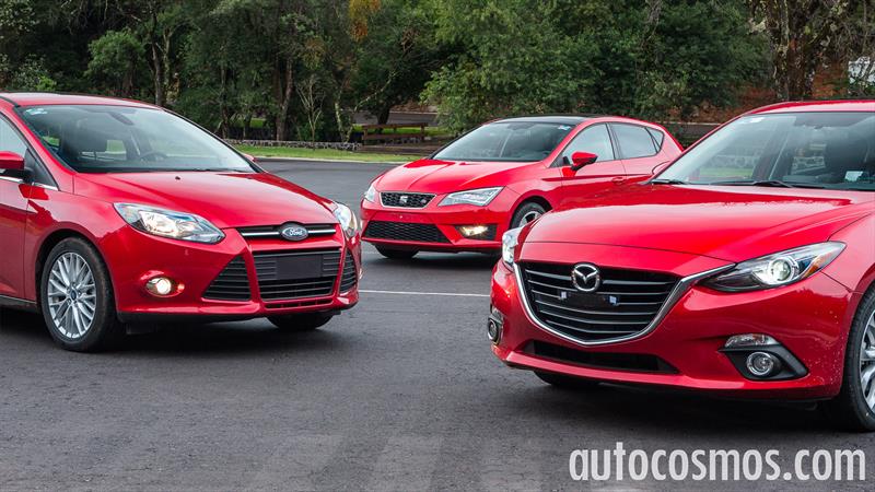 SEAT Leon vs Mazda3 vs Ford Focus