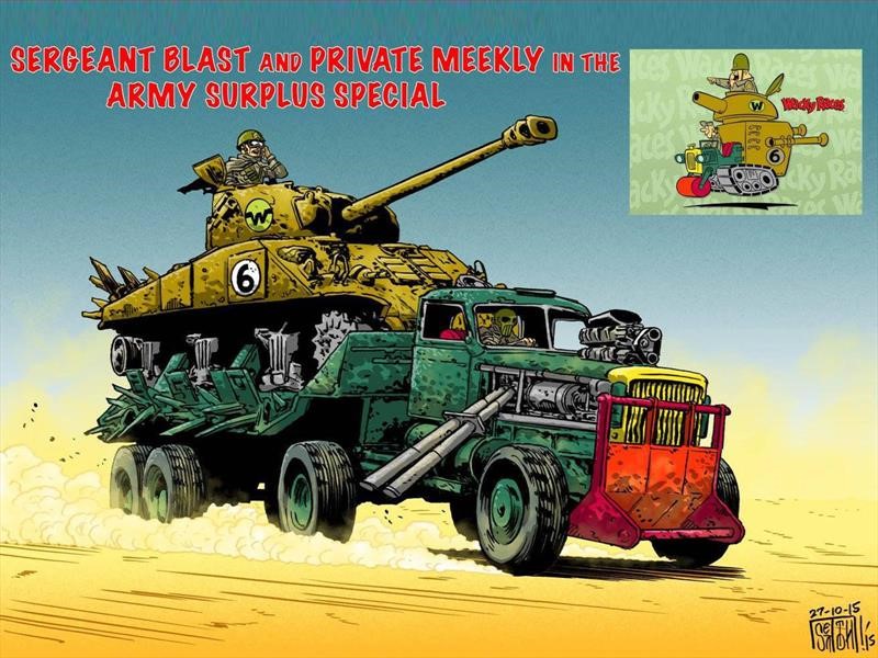 Autos Locos al estilo Mad Max: Fury Road