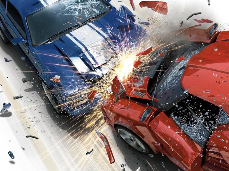 Es mejor salir del auto volando en un accidente