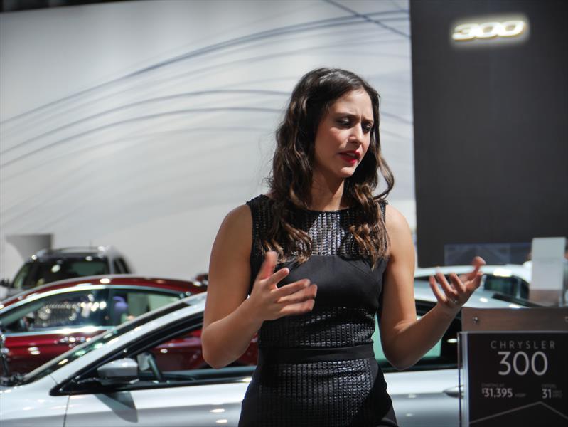Las chicas del Auto Show de Nueva York 2015