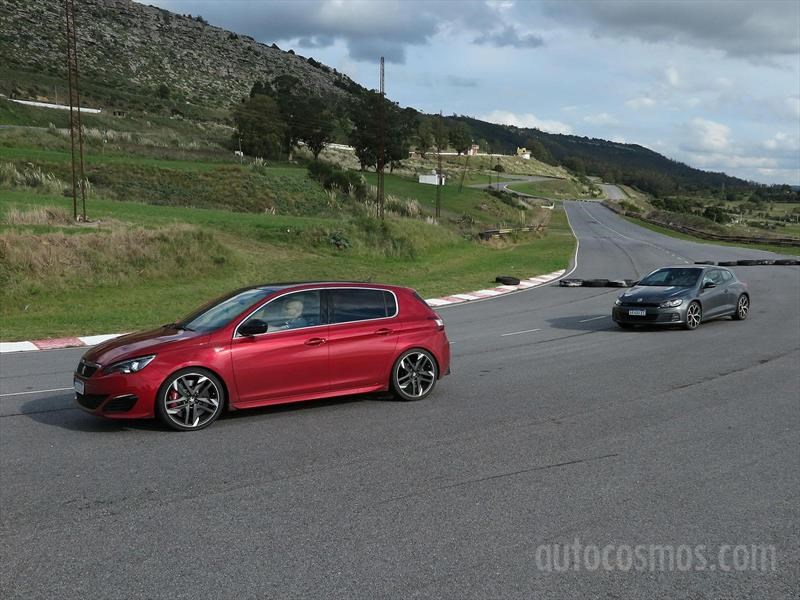Peugeot 308 S GTi, Renault Megane RS, VW Scirocco