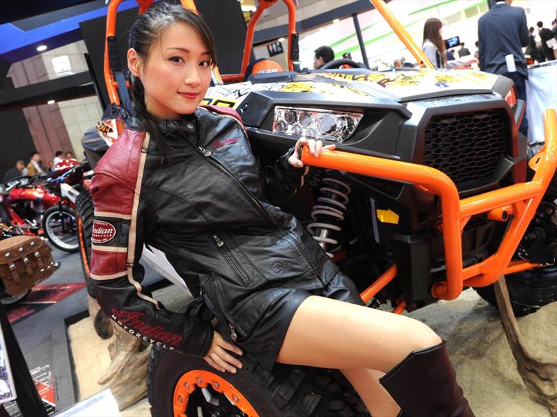 Las chicas del Salón de Tokio 2015