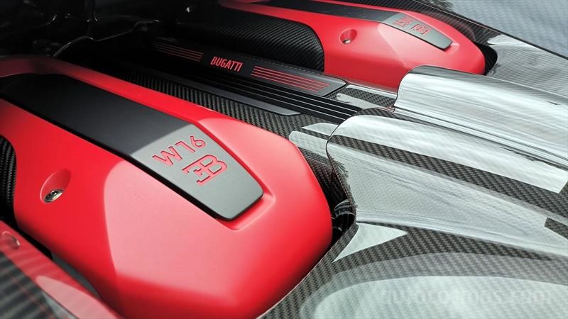 Bugatti Chiron Sport a prueba