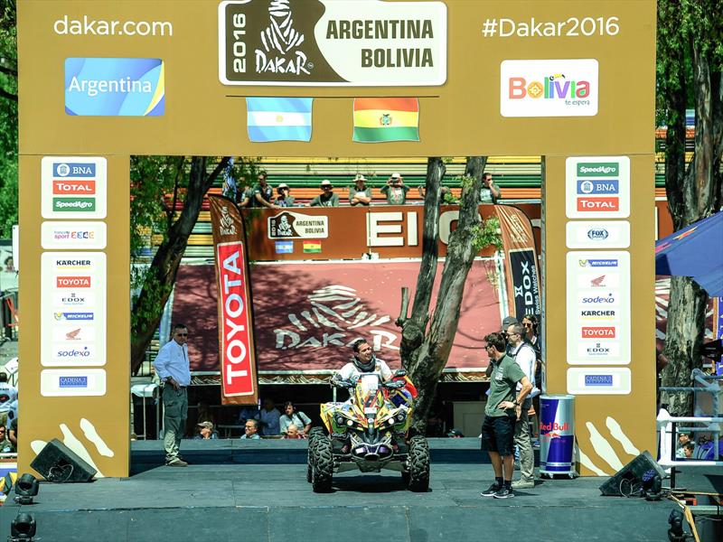 Nicolás Robledo y el Dakar 2016
