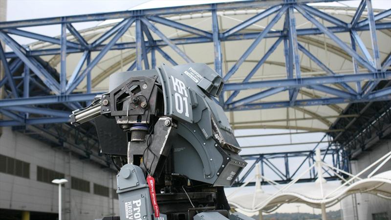 Kuratas, un robot sobre ruedas