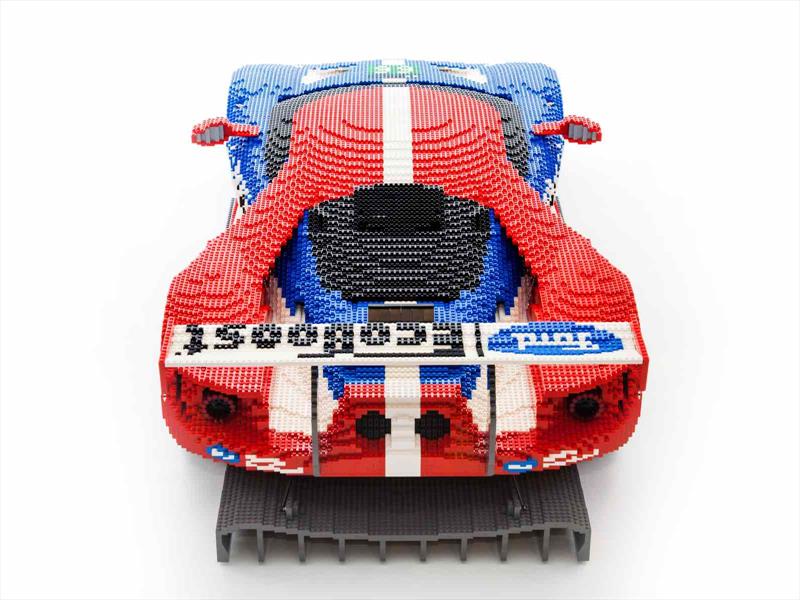 Ford GT al estilo Lego