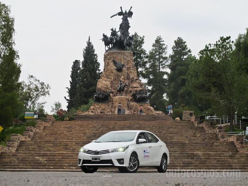 Prueba al Toyota Corolla en Mendoza