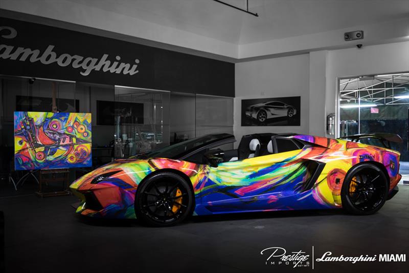 Lamborghini Aventador Art Car por Duaiv
