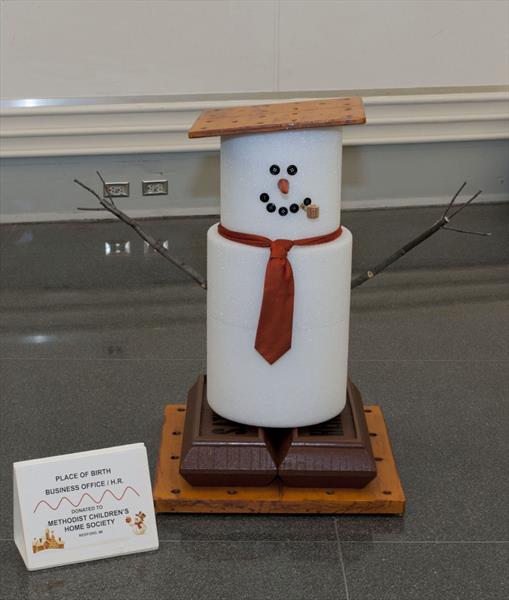 9 muñecos de nieve con el sello Ford