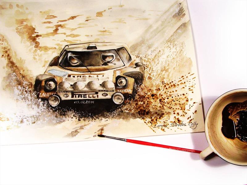 Autos de café: Las obras de Adrian Mitu