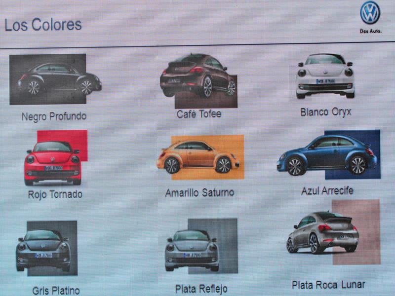 Volkswagen Beetle 2015 Lanzamiento en Chile