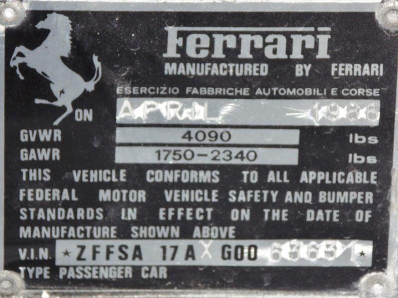 Ferrari Testarossa de Miami Vice