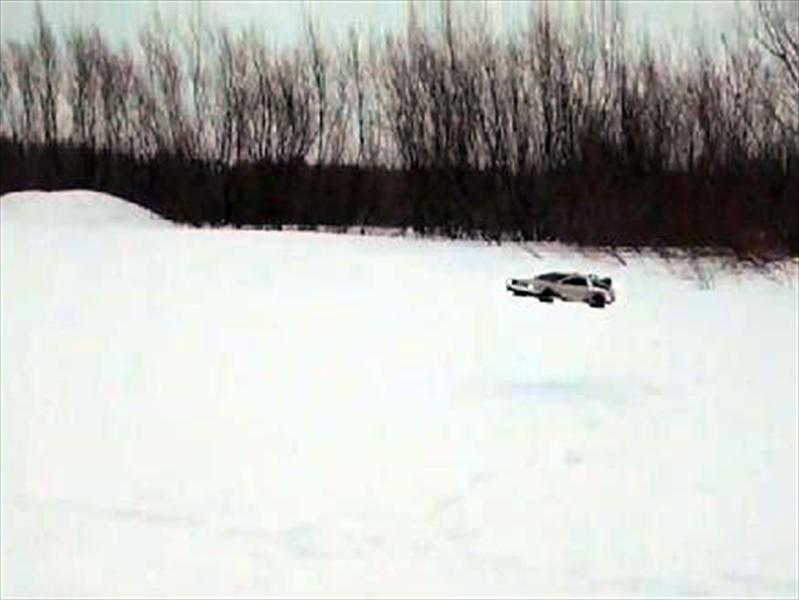 DeLorean de Volver al futuro que vuela