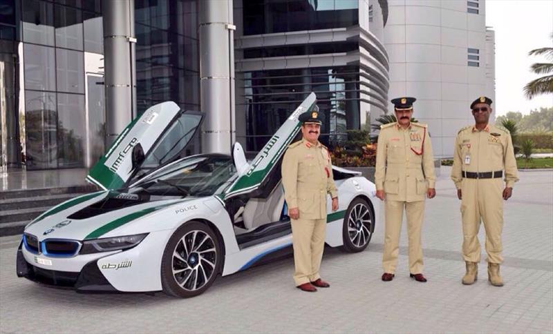 BMW i8 para la Policía de Dubai