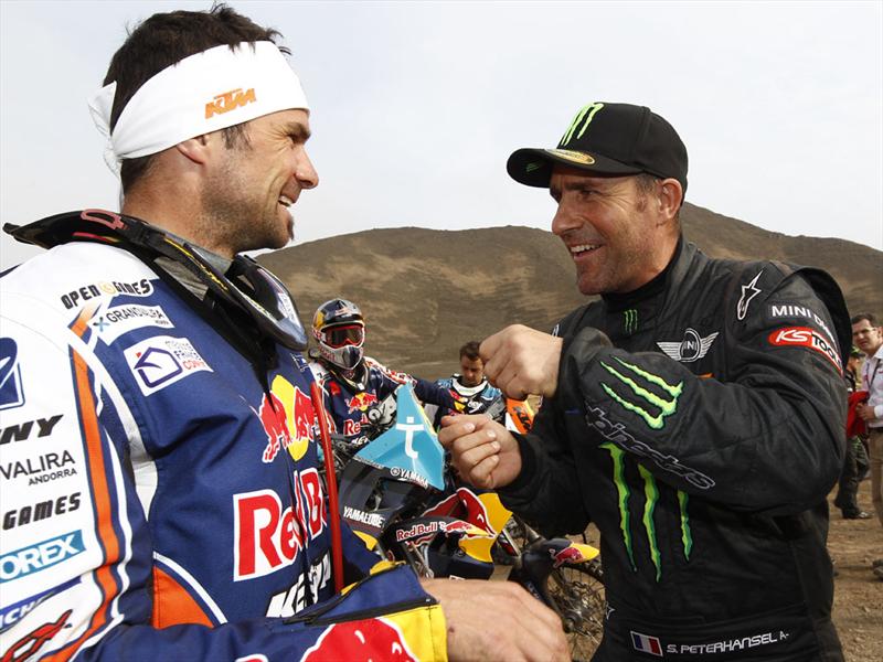 Dakar 2012, la llegada
