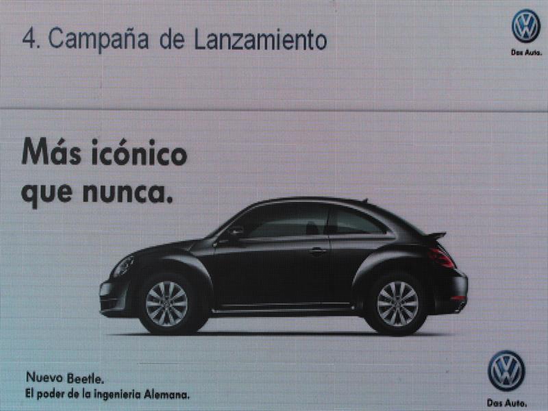 Volkswagen Beetle 2015 Lanzamiento en Chile