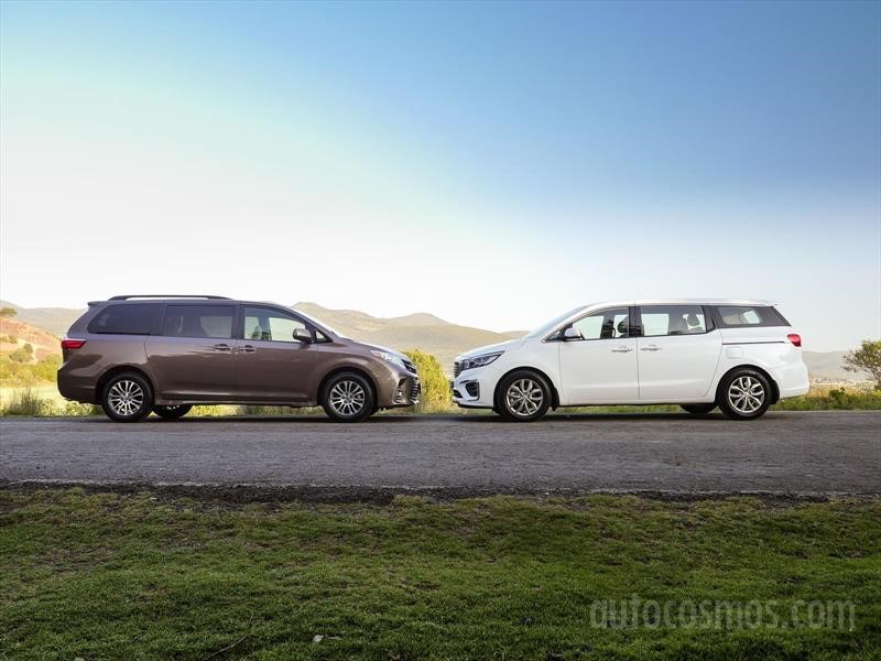KIA Sedona 2019 VS Toyota Sienna 2018