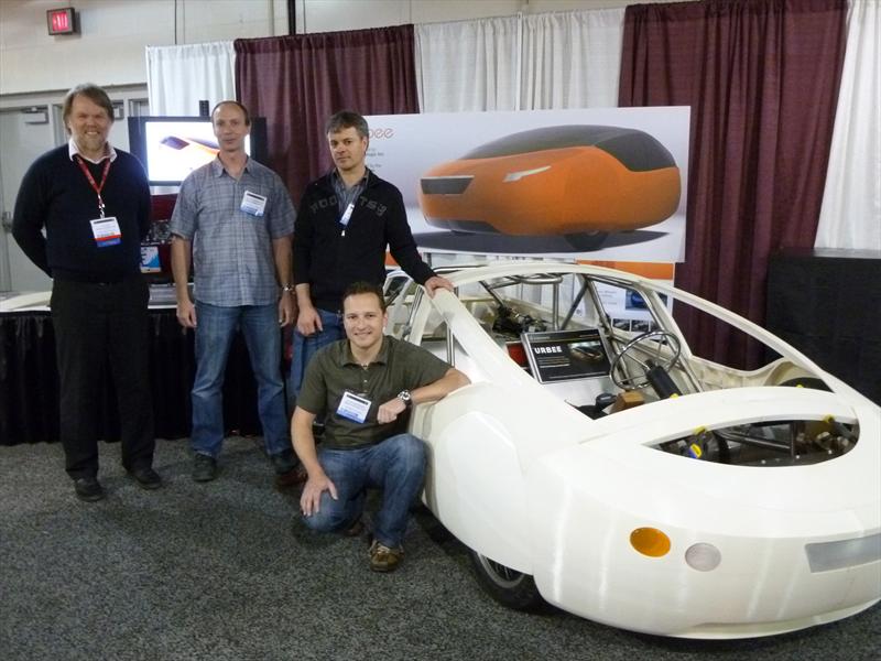 Urbee 2, un auto híbrido en impresión 3D