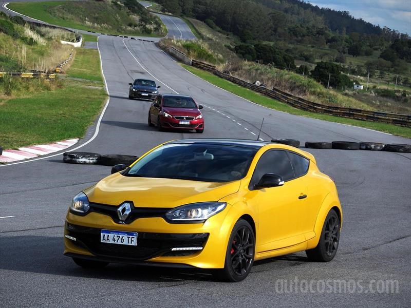 Peugeot 308 S GTi, Renault Megane RS, VW Scirocco
