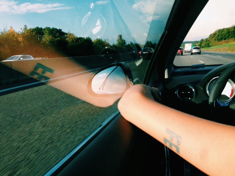 Calu Rivero en el Instagram de Peugeot