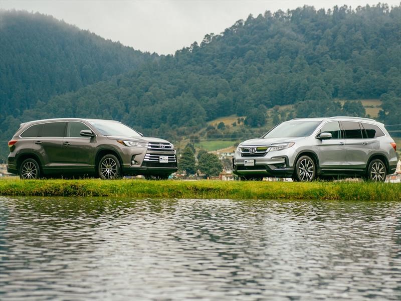 Honda Pilot 2019 VS Toyota Highlander 2018