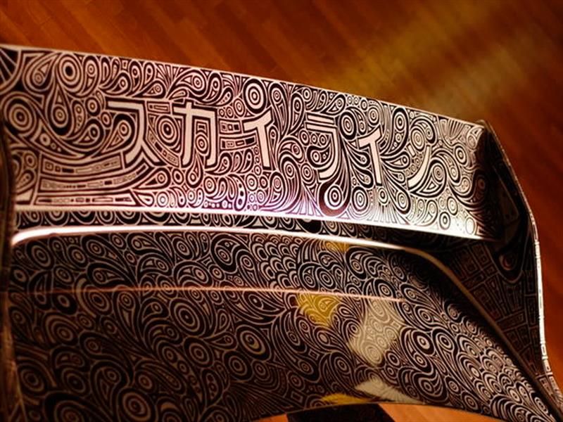 Nissan GT-R R33 tatuado