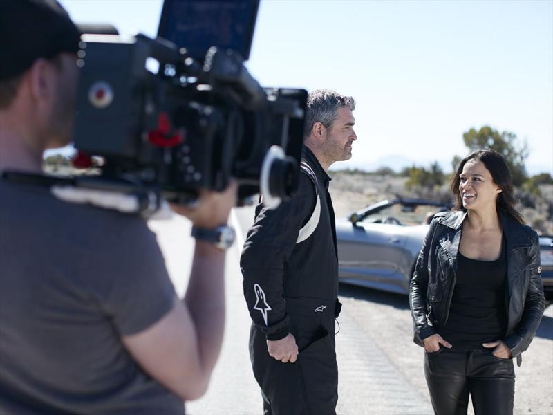 Michelle Rodríguez y Jaguar