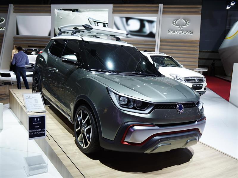 SsangYong XIV Air y Adventure en París 2014
