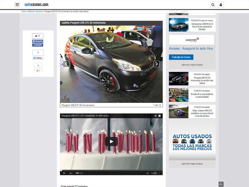 Autocosmos renueva su plataforma de noticias