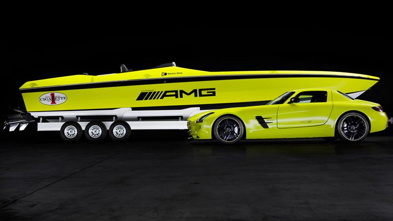 Cigarette AMG Electric Drive Concept
