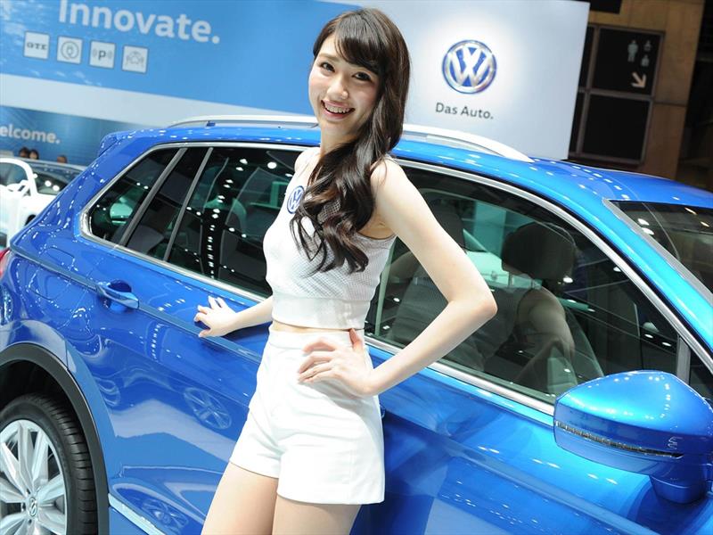Las chicas del Salón de Tokio 2015