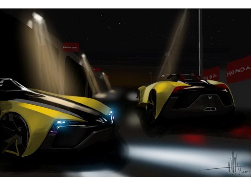 Honda S2000 Roadster 2020 creado por estudiante