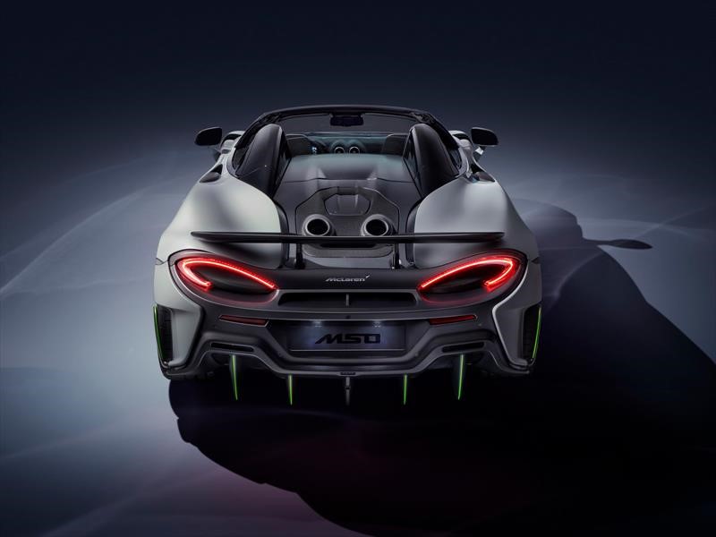 Dove Grey McLaren 600 LT Spider por MSO