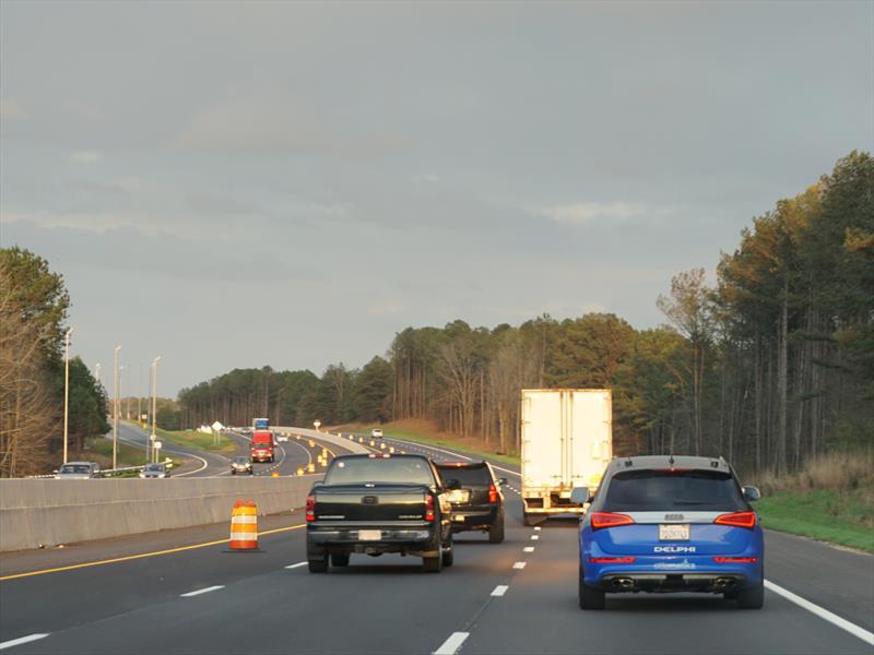Audi Q5 autónomo de Delphi