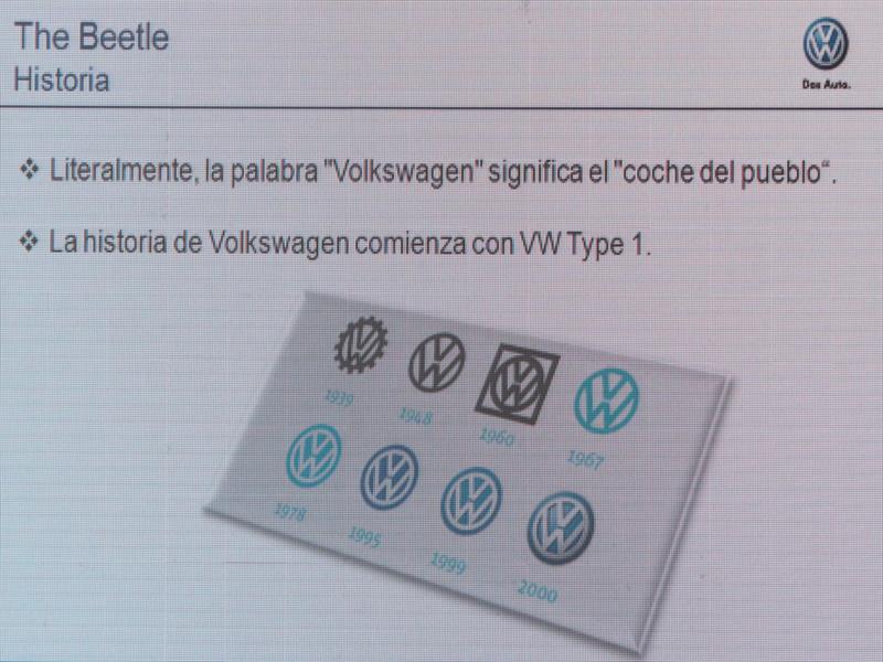 Volkswagen Beetle 2015 Lanzamiento en Chile