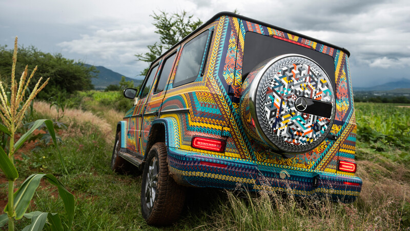 Mercedes-Benz Clase G, artesanía Zapoteca