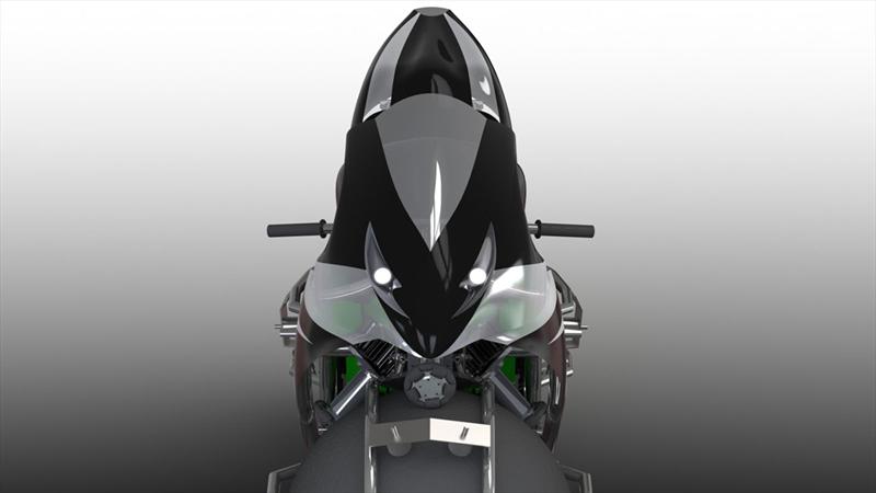 Moto que se desplaza mediante esferas