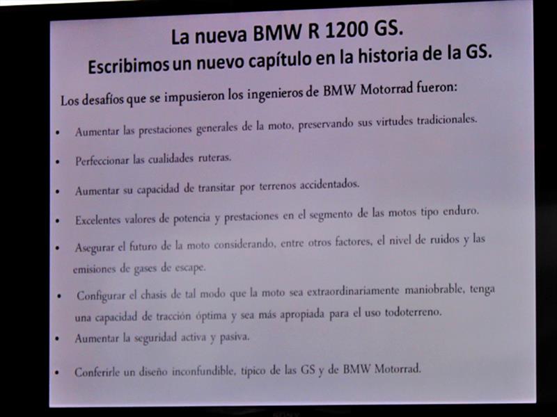 BMW Motorrad R 1200 GS Estreno en Chile