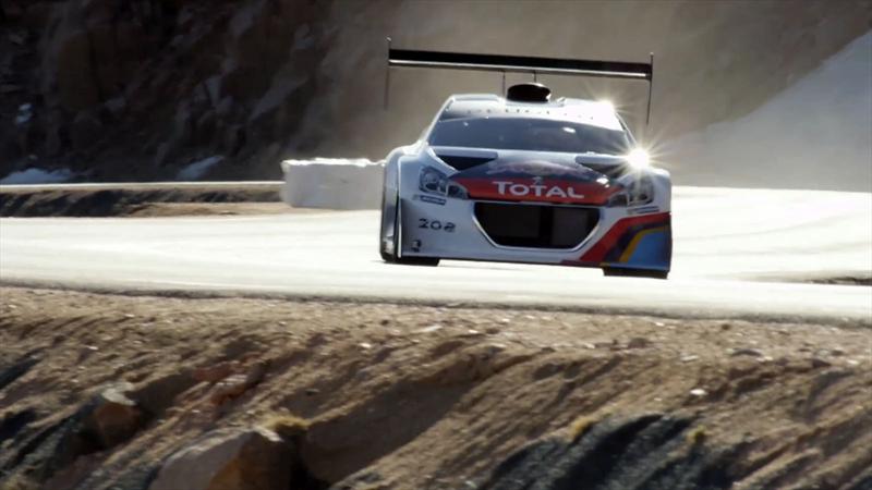 Loeb prueba el Peugeot 208 en Pikes Peak